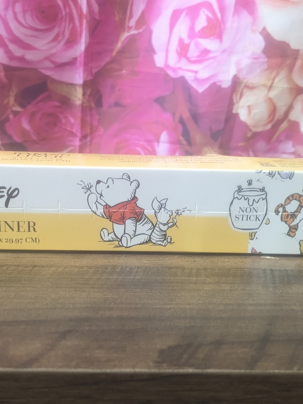 Disney Winnie the Pooh Yellow Non-Stick Baking Liner